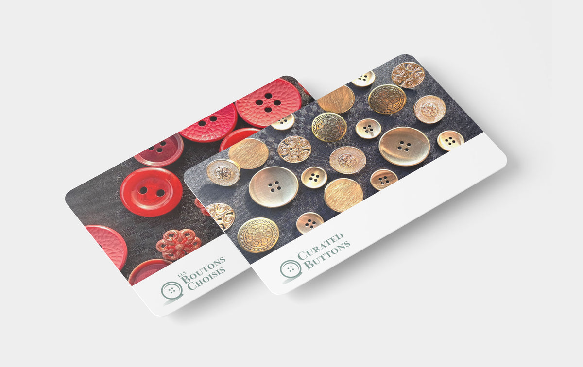Curated Buttons Gift Card