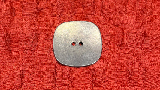 Large Square Metal Button