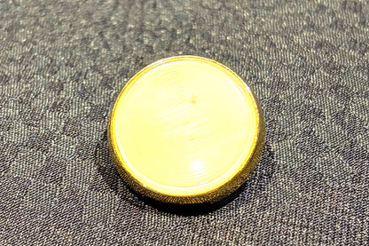 Pearl and Gold Shank Button (Set of 6)