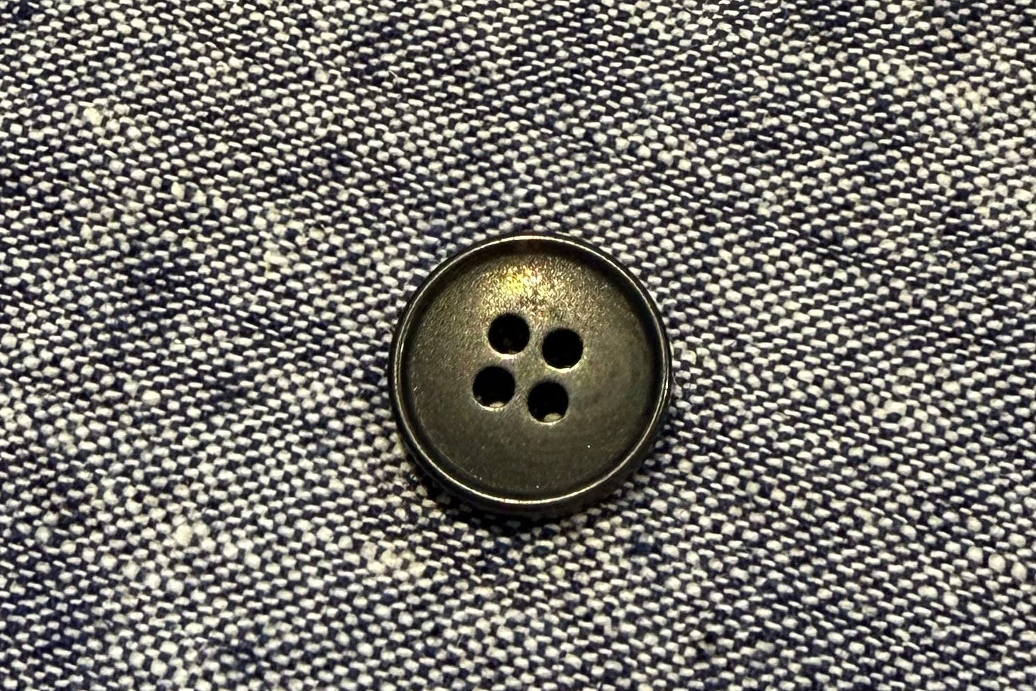Cu Button Basic Dark Grey Button | Curated Buttons