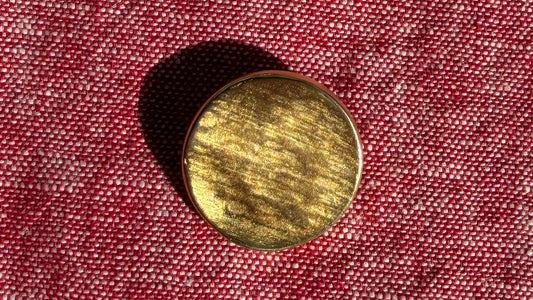 Gold Shank Button