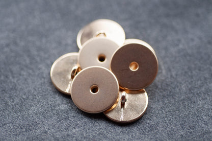 Gold Shank Button