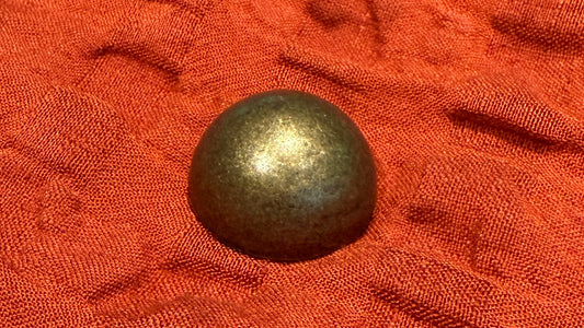 Half-Dome Bronze Button (Two sizes)