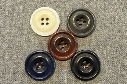 Traditional Corozo Button (Two Sizes)