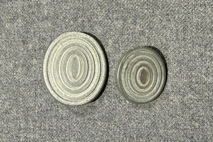 Grey Shank Button Sets in 2 Sizes