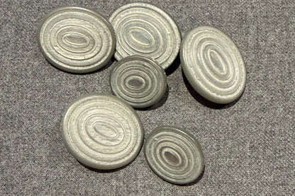 Grey Shank Button Sets in 2 Sizes