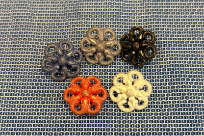 Flower Shank in Plastic (Five Colours)